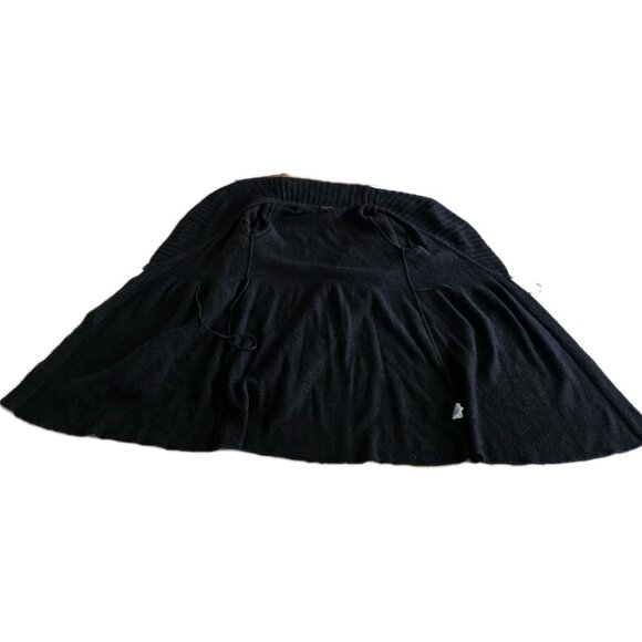 Talula Cardigan Womens M Gray Shawl Collar LS Button Wool Cashmere Angora Blend - Picture 14 of 16